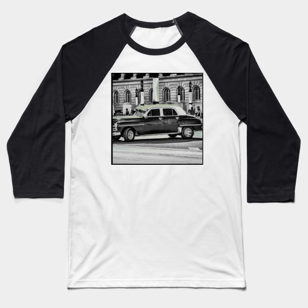 Retro car Baseball T-Shirt by daengdesign66